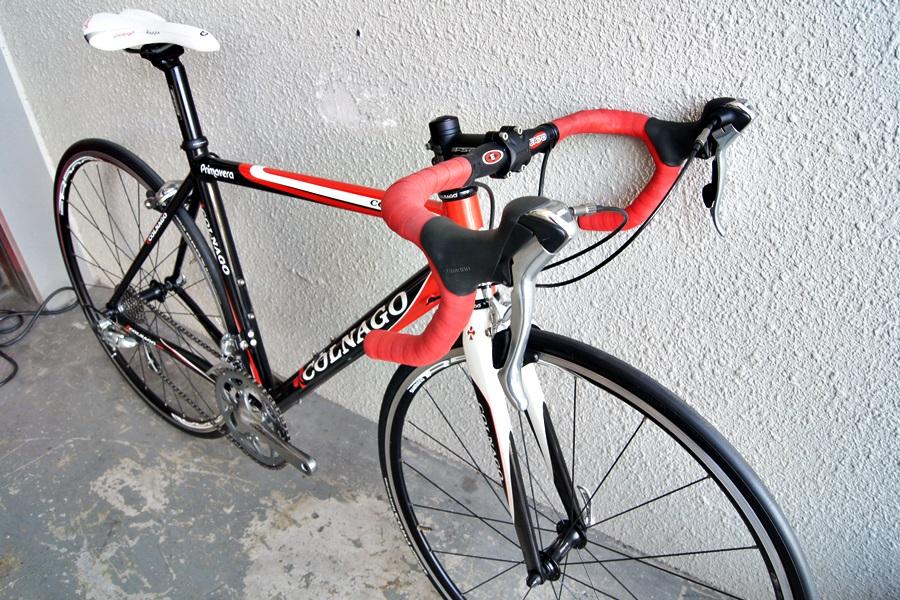 コルナゴのプリマベーラ（黒・赤）2009年｜自転車買取サイパラ