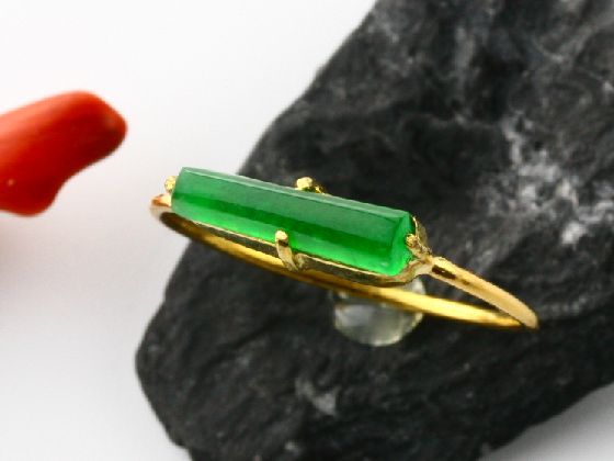 ろうかん翡翠リング103 【A翡翠.com】