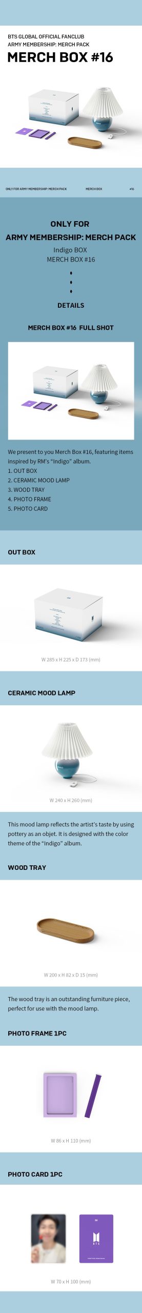 BTS ARMY MEMBERSHIP MERCH PACK 16 - A-KPOP