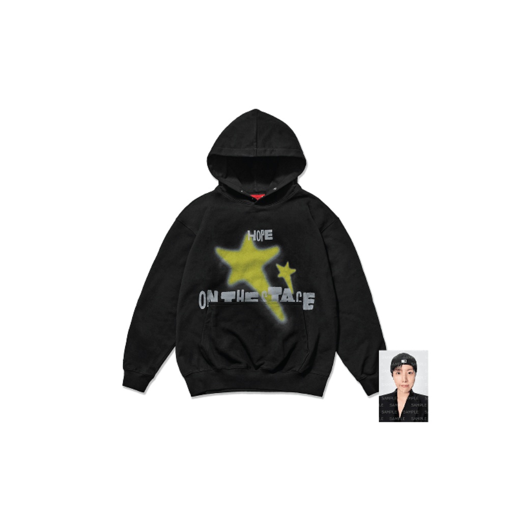 HOPE ON THE STAGE Hoodie (Black) [S,L,XL - 2nd Preorder] - A-KPOP