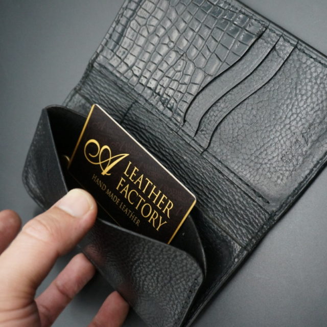 Piece model クロコ iPhoneケース&リメイク | A LEATHER FACTORY