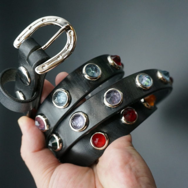 オーダーメイド スタッズベルト | A LEATHER FACTORY - 群馬県伊勢崎市