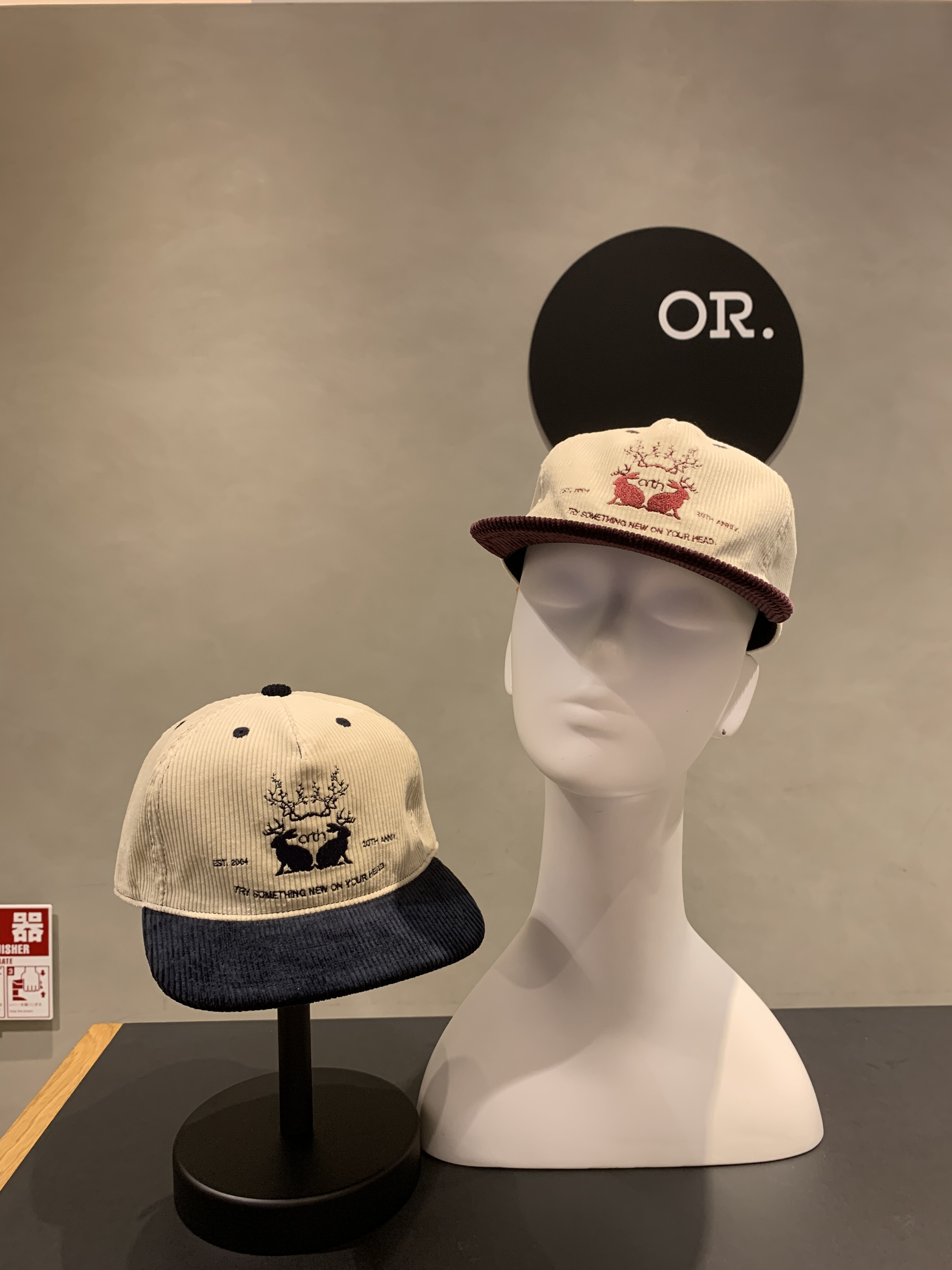 arth】コーデに差をつける‼️細コーデュロイキャップ