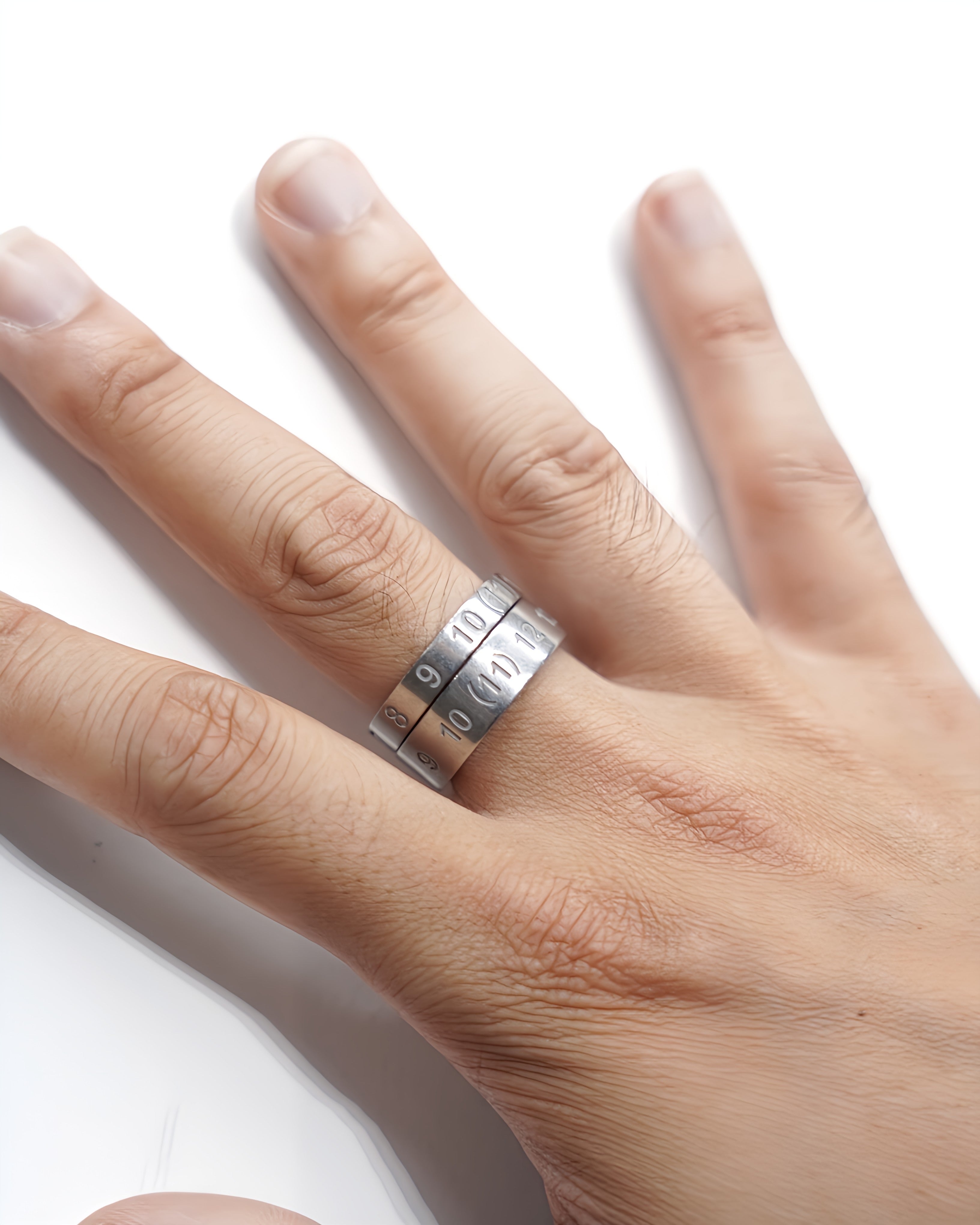 Maison Margiela-NUMBERING RING 6.5mm-Amanojak.