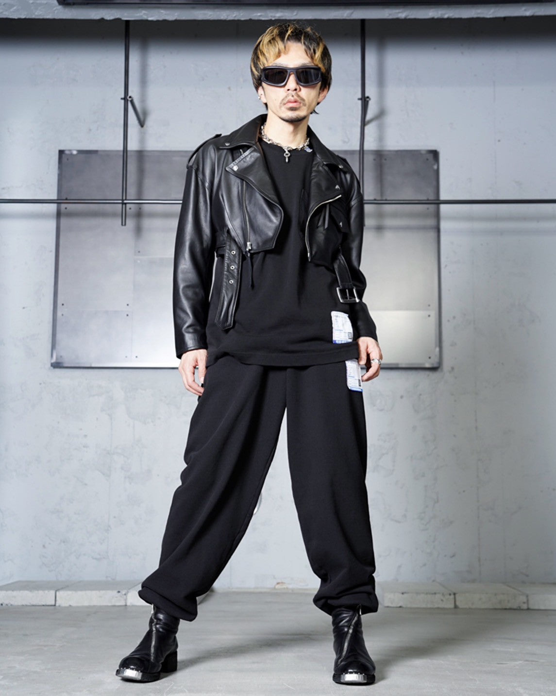 TOGA ARCHIVES】Leather jacket - Amanojak.