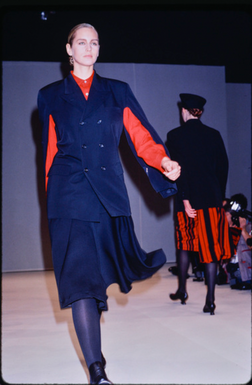 Comme des Garcons Vintage AW 1988 Iconic Black Wool Split Arm Vent