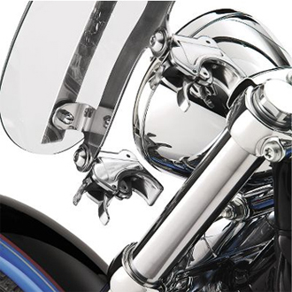 クイックリリース・コンパクト・ウィンドシールド - Harley Davidson