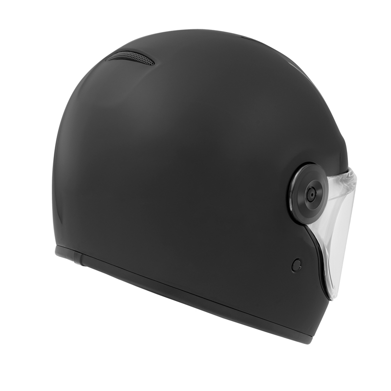 HK-190 ネオレトロフルフェイスヘルメット マットブラック - KOMINE