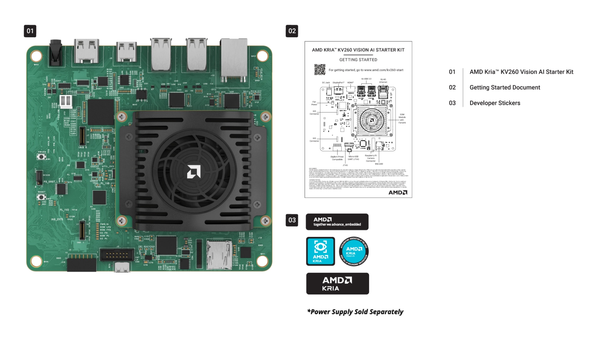 Kria KV260 ビジョン AI スターター キット