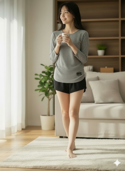 保温サーマルウェアプルオーバー：TERAX HOT 長袖ベースレイヤー 機能