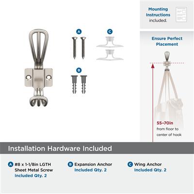 Vinland Decorative Wall Hook | Amerock