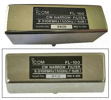 Buy Icom FL-100 | 500 Hz/-6dB Filter CW/RTTY Narrow (9MHz IF)