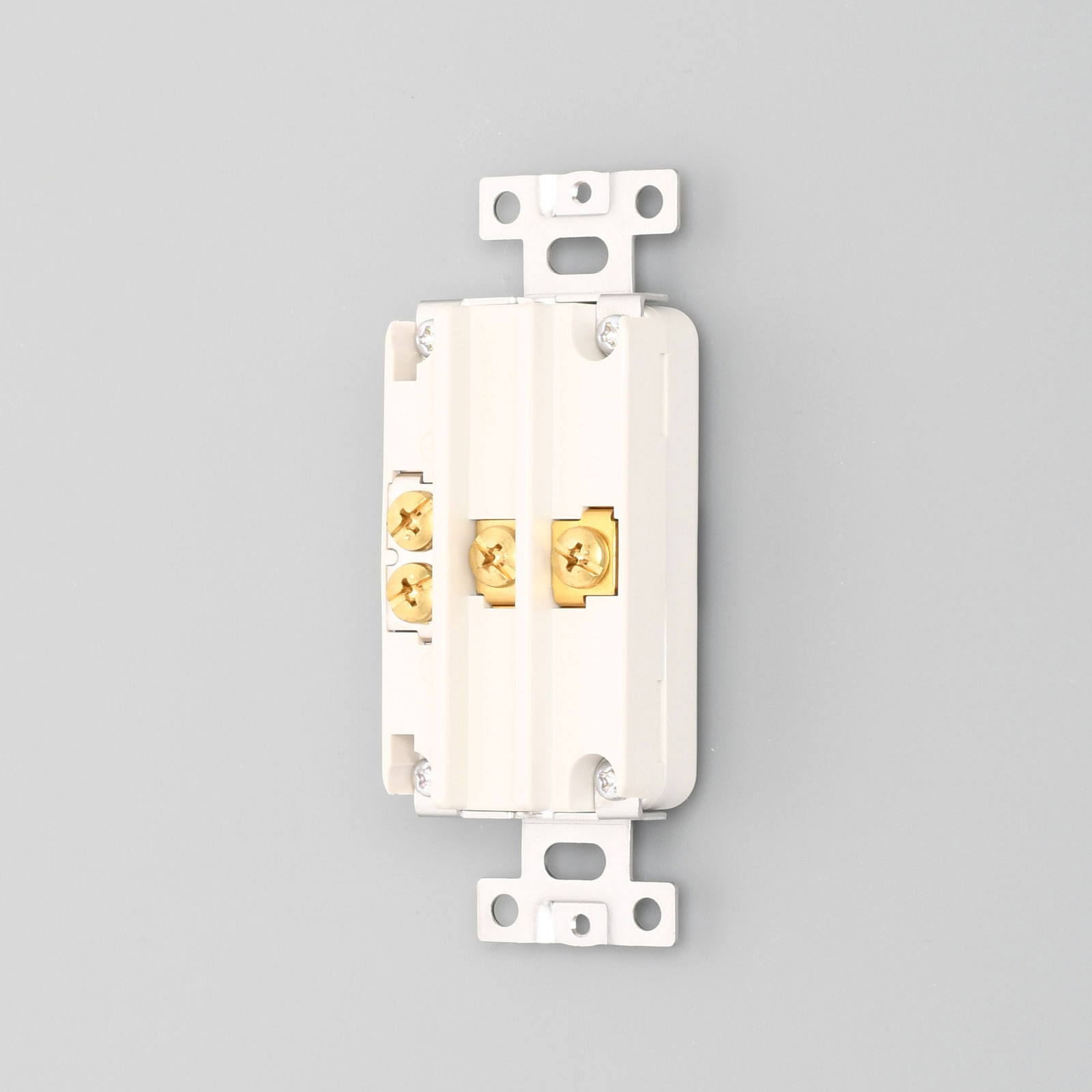 3110HCD 接地形2P 15A 125V 複式(コンビ)横型埋込コンセント