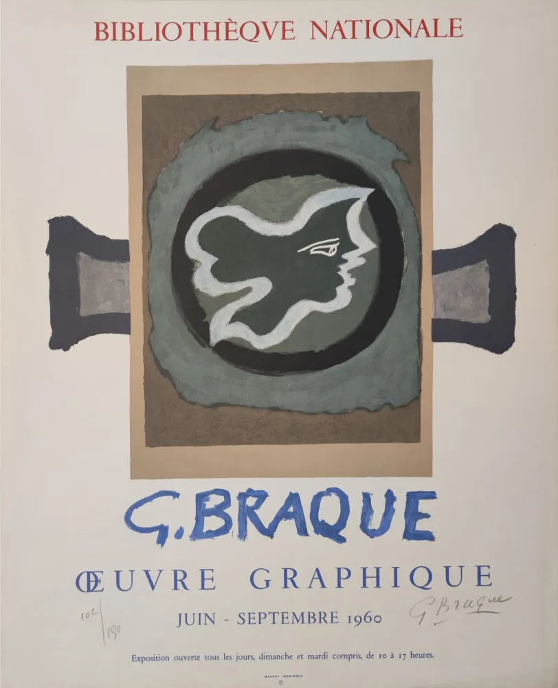 Lithographie de Georges Braque, 