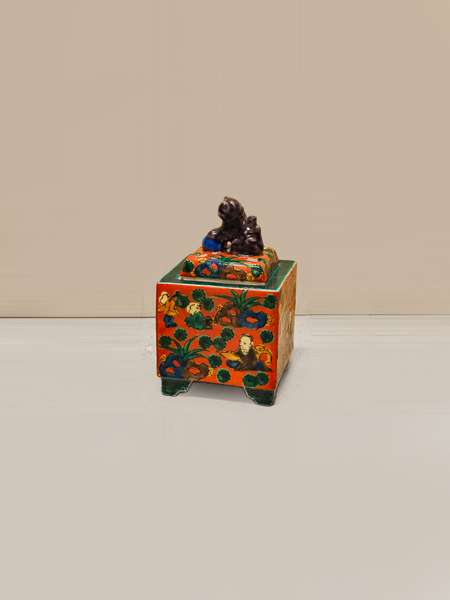 青銅製カボチャ型3足香炉　ミニ鉢受け　 ヴィンテージ　レア 清課堂】三足の蛙 銅・香炉 | 京都府京都市 | ふるさと納税サイト