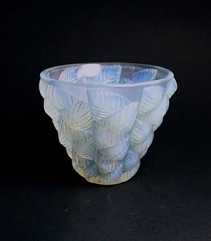 LALIQUE】ルネ・ラリック MOISSAC 花瓶 - アンティック 姉妹社