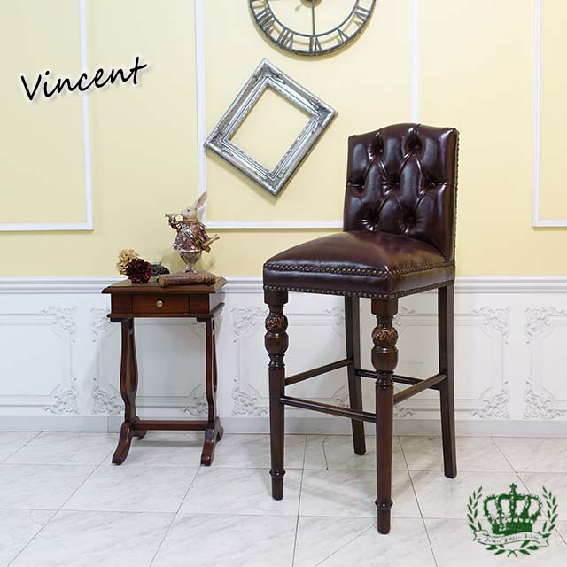 カウンターチェア 9005-B-5P38B アンティークそっくり市場