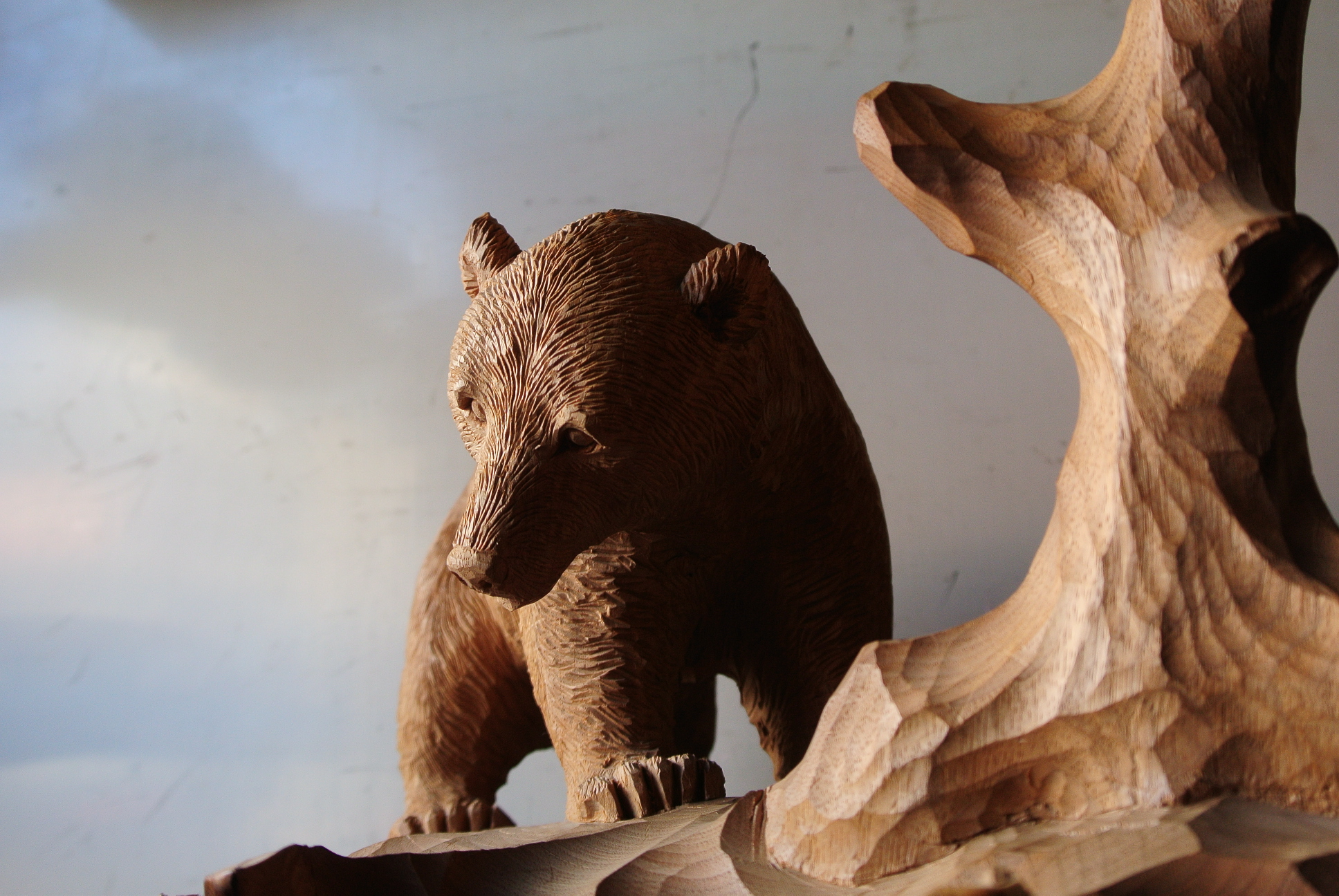 藤戸竹喜 木彫り熊 - アンティーク雑貨・古道具の札幌 アンティーク