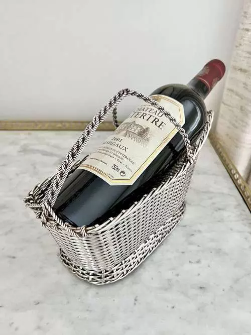 クリストフル Christofle ワインバスケット 1935年〜1983年