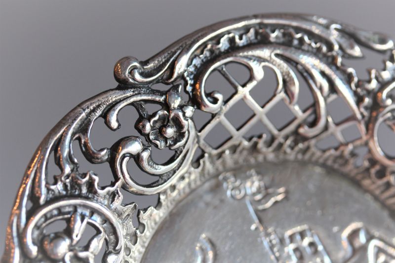 スターリングシルバー コースター - Antiques Violetta