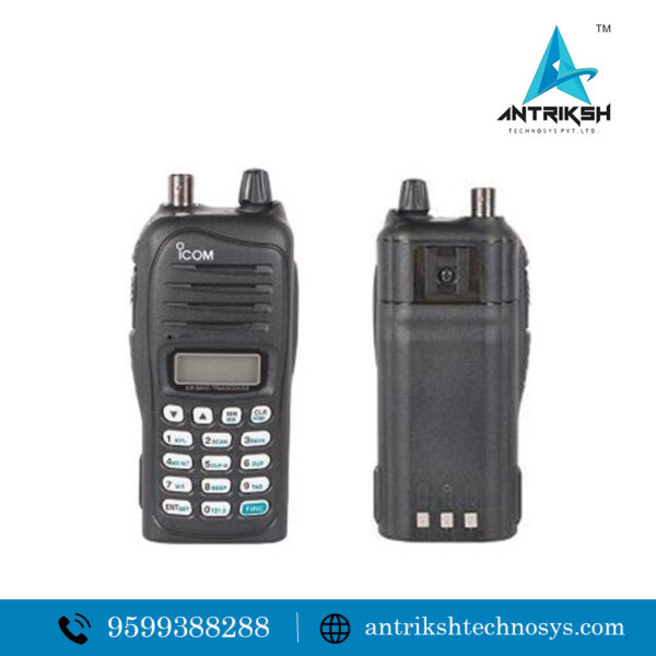 ICOM walkie talkie IC-A24 (Air Band Radio) (User License and DPL