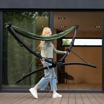 anymaka | Portable Hammock Stand with Fast Setup