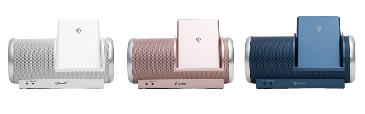 防水×スマホワイヤレス充電ブルートゥーススピーカー ABS-215 – ANABAS