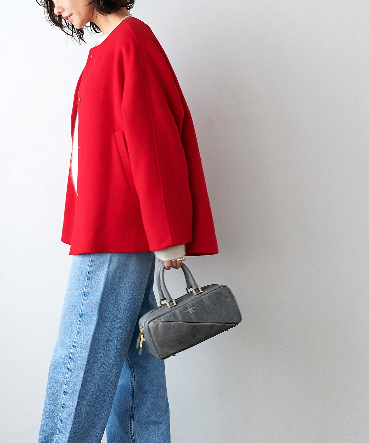 スクエアボストン CV6123【CHRISTIAN VILLA/クリスチャン ヴィラ