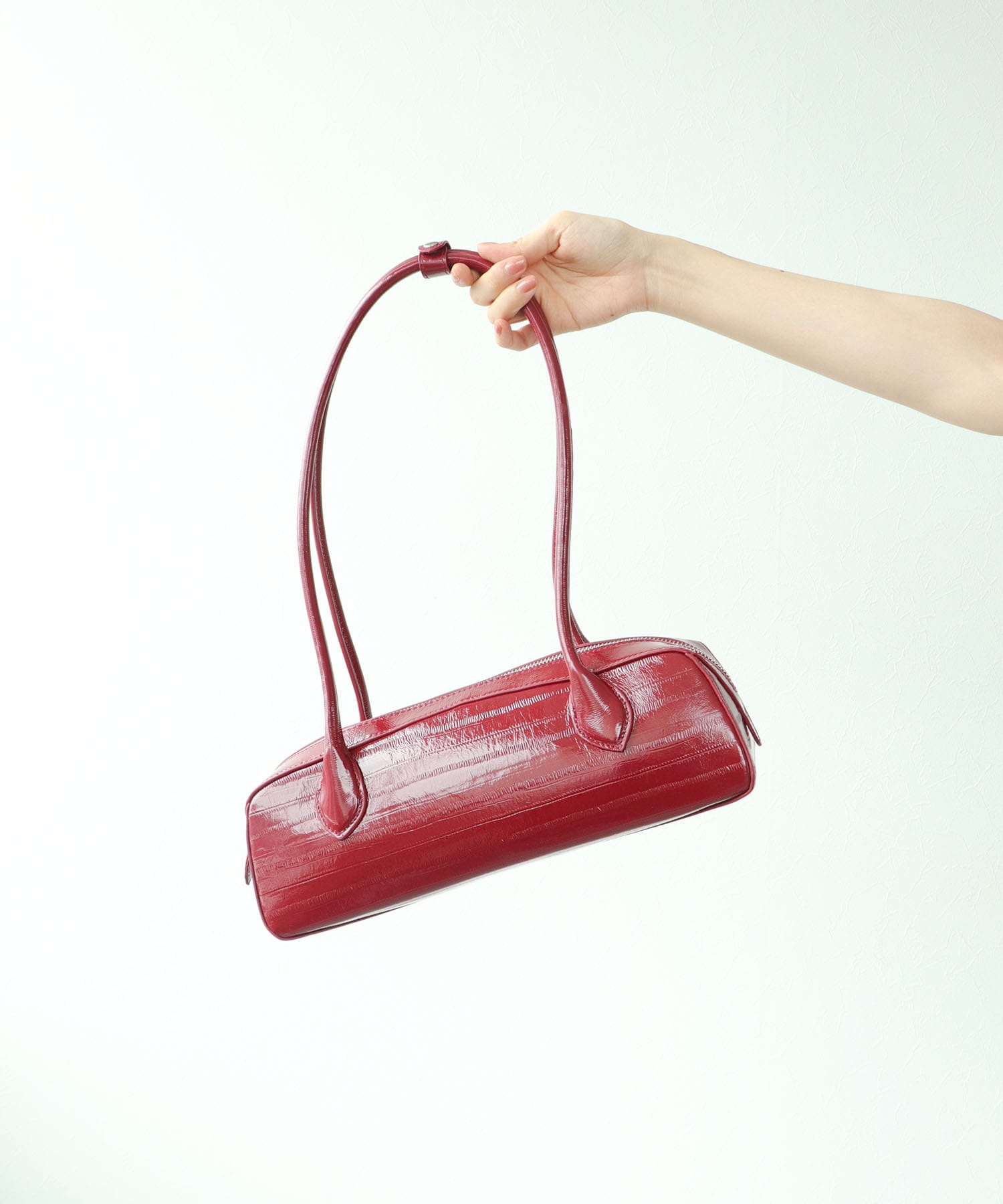 牛革横長ボストンバッグ | AND ON JIONE STORE（アンドオン）ジオン