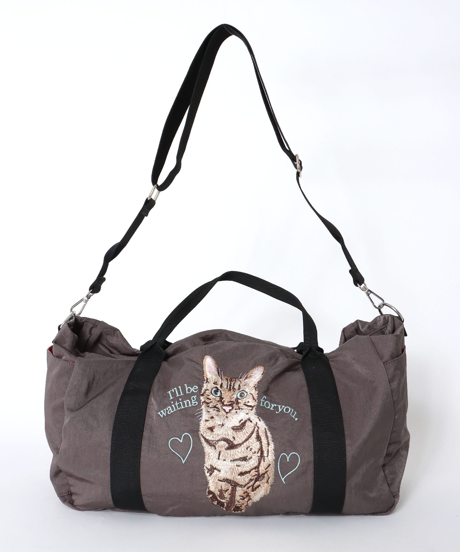 キャリーオン刺繍トラベルボストンBAGⅡ | AND ON JIONE STORE