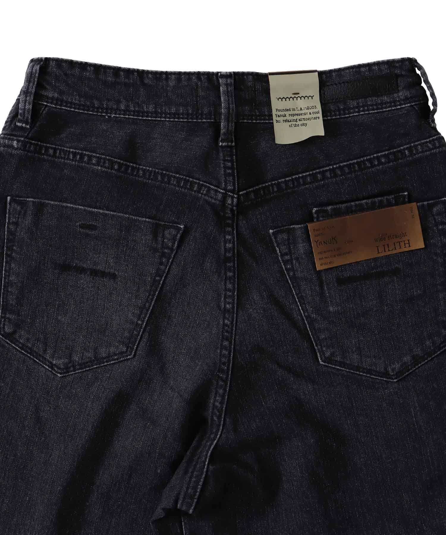 YANUK＞LILITH Wide Straight | AND ON JIONE STORE（アンドオン