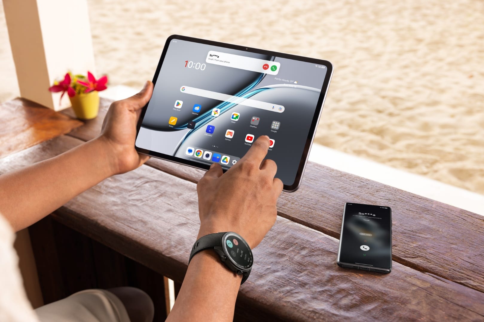 The OnePlus Pad 2 is an Android tablet with flagship-level specs