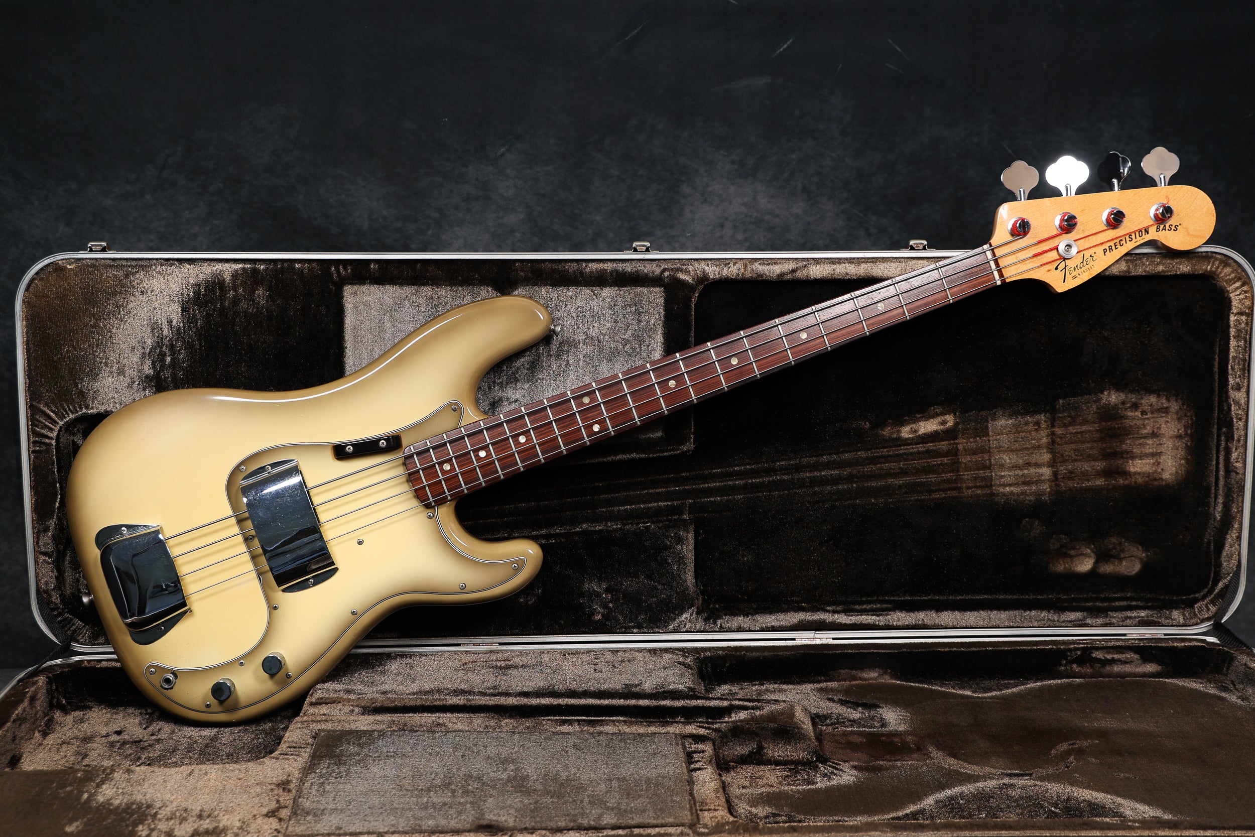 1978 Fender Precision Bass, Antigua – Andy Baxter Bass & Guitars