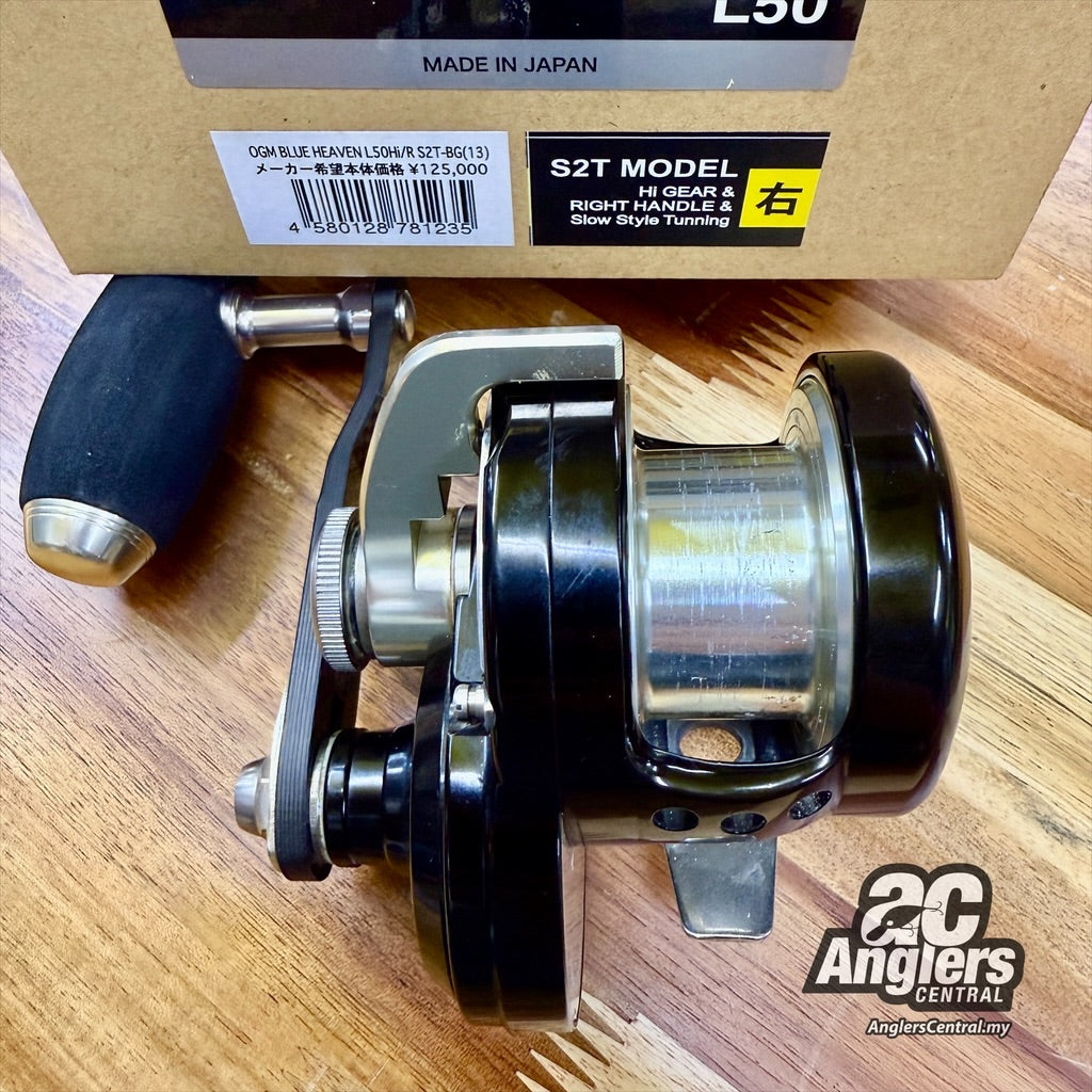 OGM Blue Heaven L50Hi/R S2T-BG(13) (USED, 9/10) with box – Anglers
