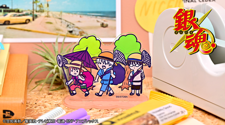 銀魂｜アクリルジオラマ（万事屋／カブト狩り）