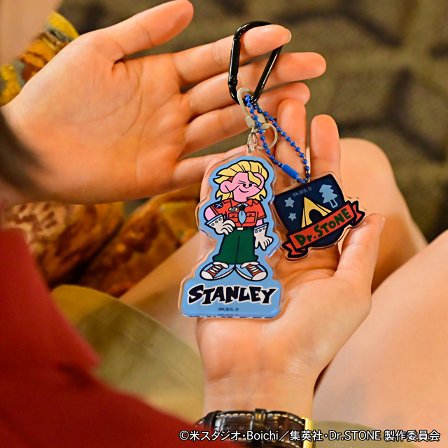 Dr.STONE｜デタッチャブルアクリルキーホルダー（スタンリー・スナイダー）