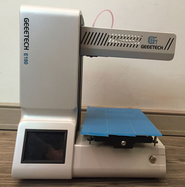 Geeetech E180 review: a desktop 3D printer for beginners