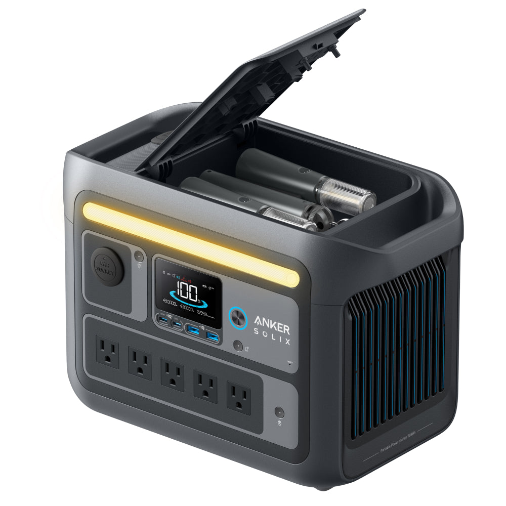 Anker Solix C800 Plus Portable Power Station | リン酸鉄ポータブル