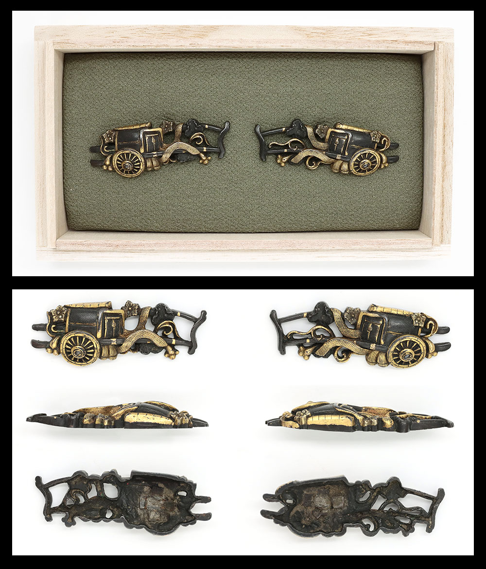 目貫:無銘 | 日本刀販売の葵美術