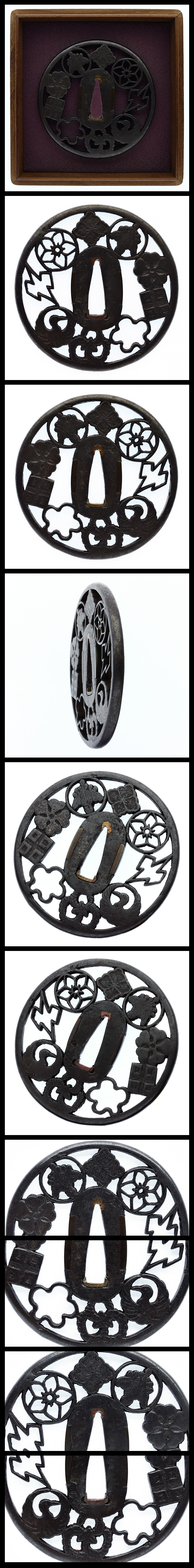 鍔：無銘（林重光）（特別保存刀装具） | 日本刀販売の葵美術