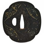 鍔：會津住正阿弥 | 日本刀販売の葵美術