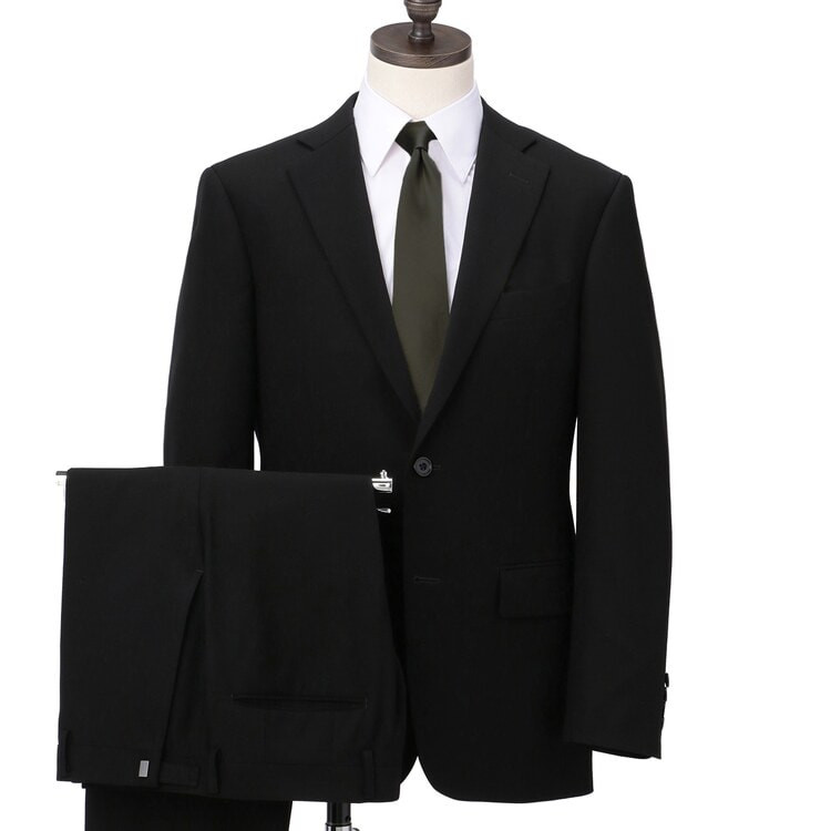 通年】ナノブラック加工 シングルフォーマルスーツ LES MUES
