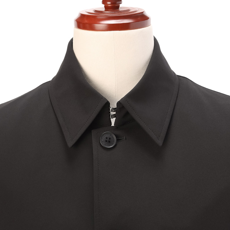 ストレッチステンカラーコート 黒無地 MAJI【AOKI公式通販】