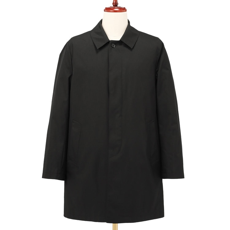 アウトレット】軽量 はっ水 超軽量暖かステンカラーコート LES MUES ス