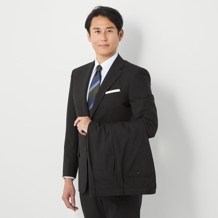 特価】【WEB限定価格】洗える ストレッチ 2パンツスーツ LES MUES