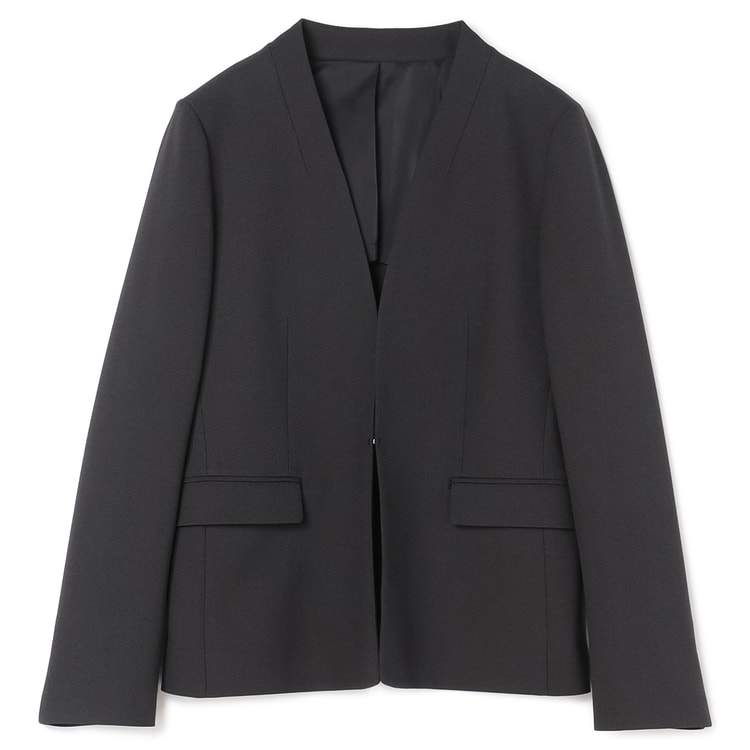 アウトレット】セオα シャークグレー ノーカラージャケット