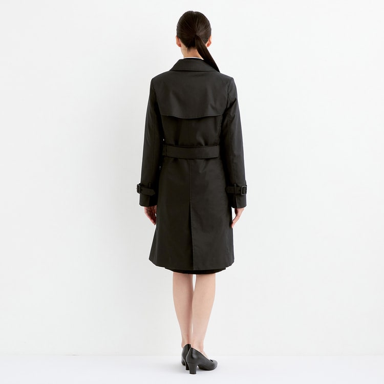 リバーシブルライナー付き トレンチコート 黒【AOKI公式通販】