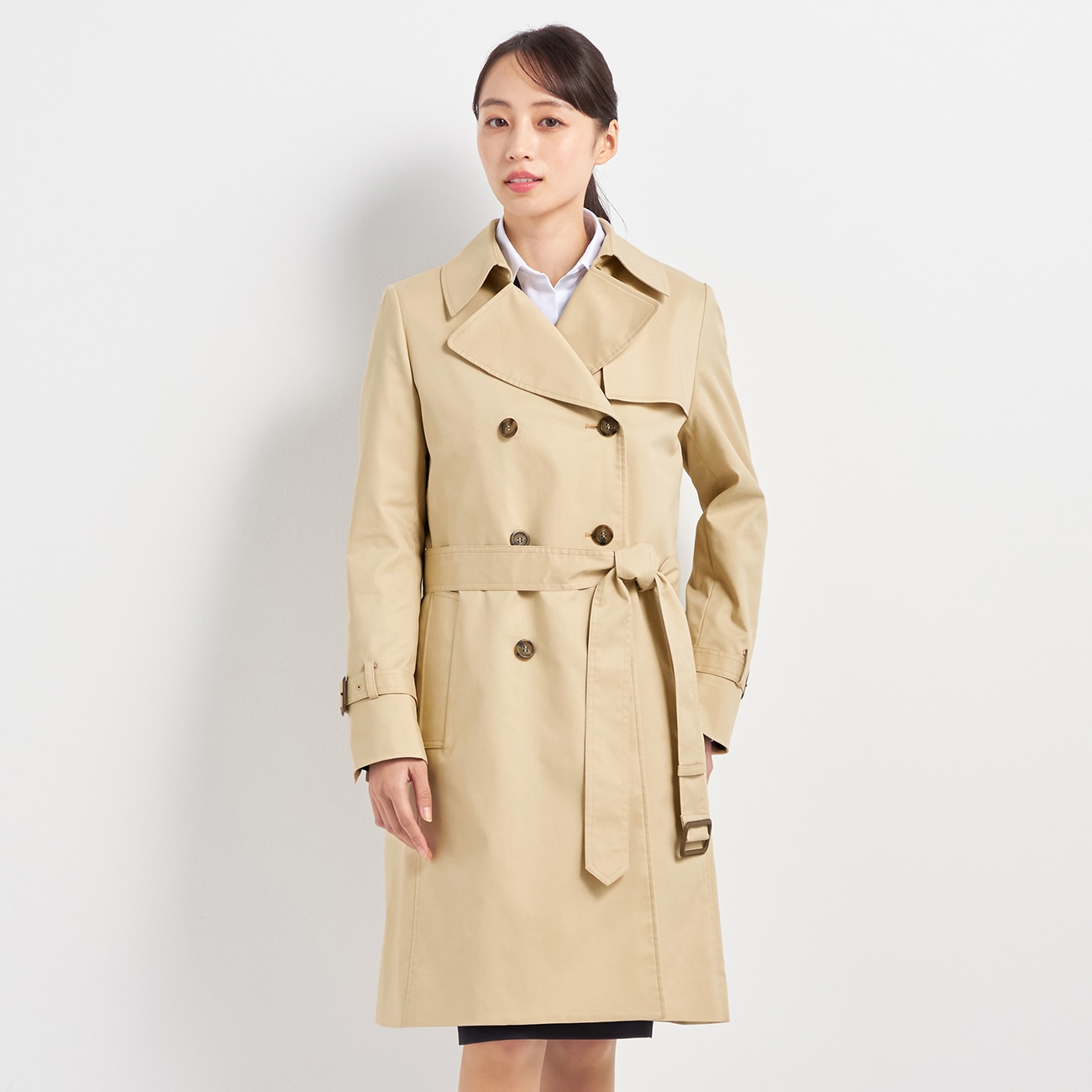 4wayダブルトレンチコート ベージュ【AOKI公式通販】