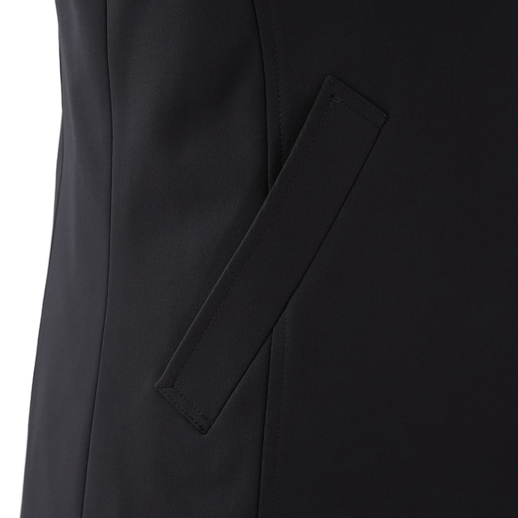 SizeMAX】はっ水 スーパーストレッチ ステンカラーコート LES MUE