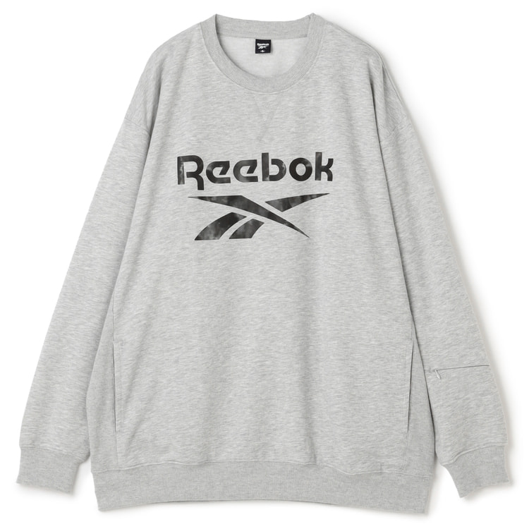 SizeMAX】Reebok 裏起毛ロゴプリントトレーナー【AOKI公式通販】